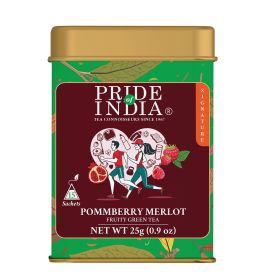 Pride Of India - PommBerry Merlot (Fruity Green Tea) 15 Tea Bags